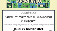 Dans la continuité de ses actions Arbres d’Anjou, FNE Anjou aura le plaisir d’accueillir Alain PERSUY pour une conférence sur le thème « Arbre et forêt face au changement climatique », le […]